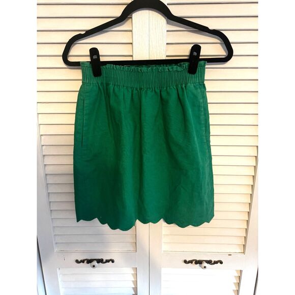J.Crew Pull On Scallop Edge Skirt - Picture 1 of 2